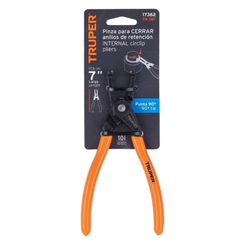 PINZA C/PUNTA 90ª P/CERRAR ANILLOS TRUPE