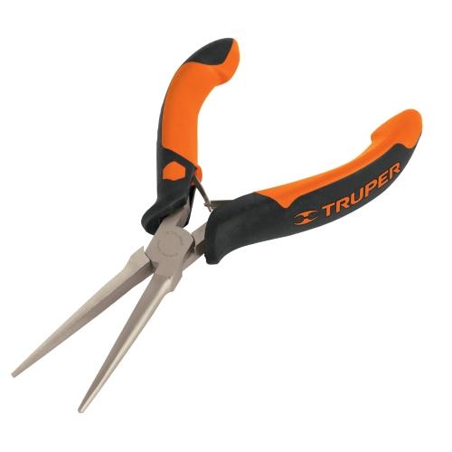 MINI PINZA DE PUNTA DE AGUJA 6" MANGO COMFORT GRIP TRUPER
