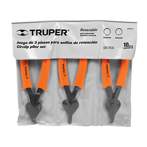 PINZA P/ANILLOS DE RETENCION 3PZ TRUPER ultimos productos