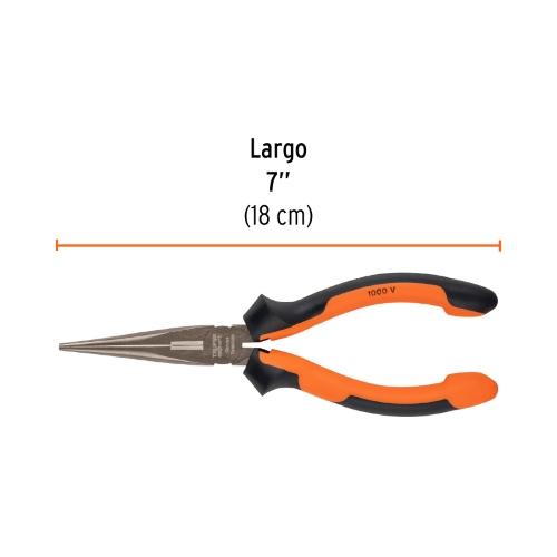 PINZA PUNTA Y CORTE 7" MANGO COMFORT GRIP TRUPER EXPERT