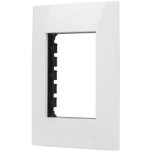PLACA 3 MODULOS BLANCA OSLO VOLTECK