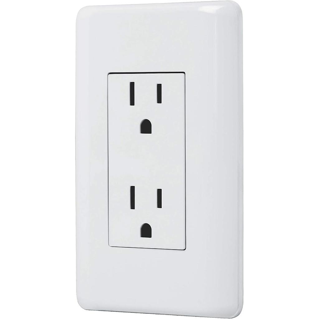 CONTACTO DUPLEX 2 POLOS TIERRA VOLTECK BASIC