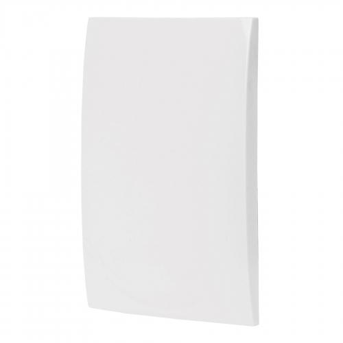 PLACA DE ABS CIEGA LINEA OSLO COLOR BLANCO VOLTECK