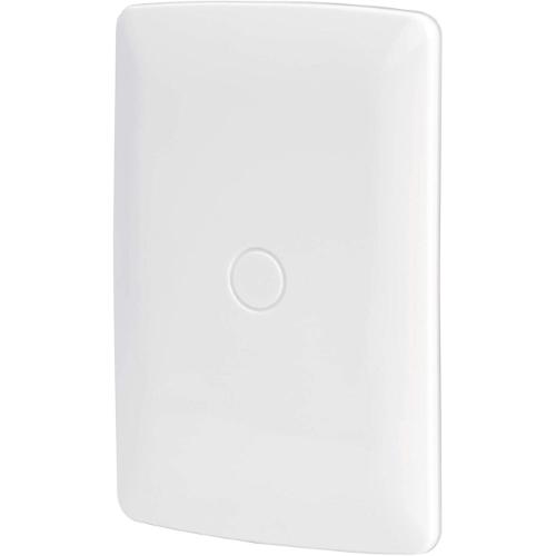 PLACA DE ABS CIEGA LINEA ITALIANA COLOR BLANCO VOLTECK