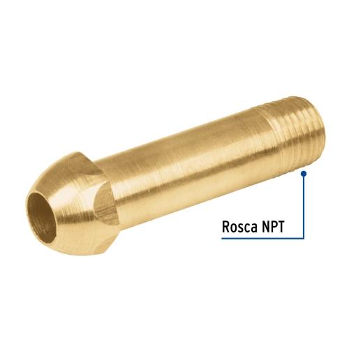 PUNTA POOL 1/4 ROSCADA 6 CM FOSET