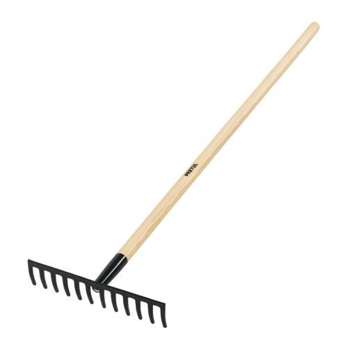 RASTRILLO RECTO DE 12 DIENTES  MANGO DE 48" (122 cm)  PRETUL