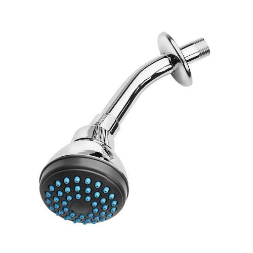 REGADERA DE PLASTICO DE 2 1/2" CON BRAZO Y CHAPETON DE METAL DICA