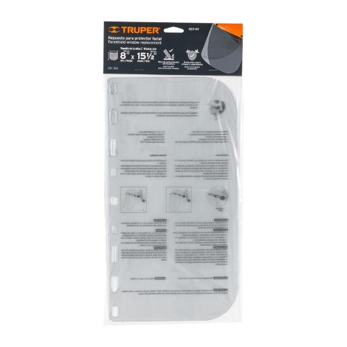 REPUESTO DEL PROTECTOR FACIAL TRUPER