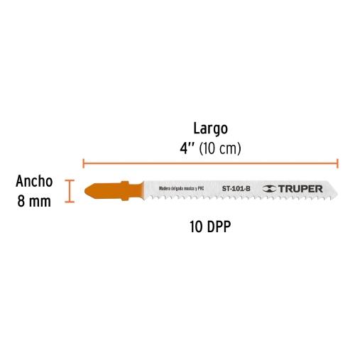 SEGUETA P/CALADORA ZANC. TMADER.DELG.PVC