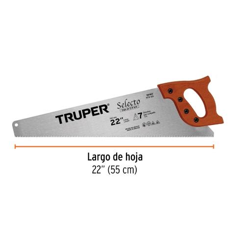 SERRUCHO 22" SELECTO 7 DPP TRUPER