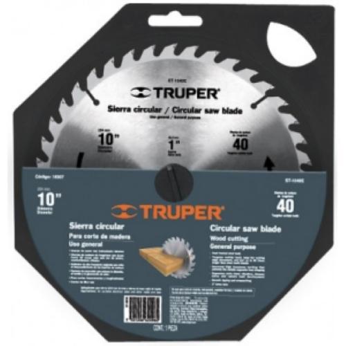 SIERRA P/MADERA 10 CENTRO DE 1 TRUPER