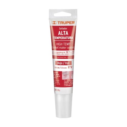 SELLADOR DE SILICON ROJO RTV PARA ALTAS TEMPERATURAS 85 g