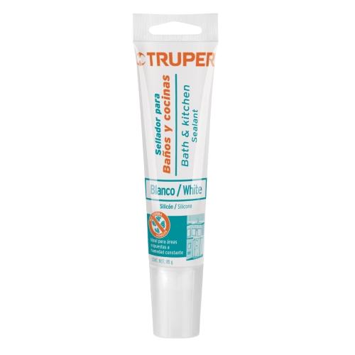 SELLADOR BLANCO PARA BAÑOS Y COCINAS 85 g TRUPER