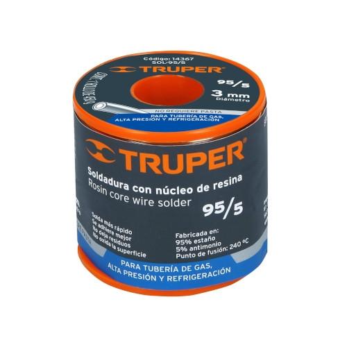 SOLDADURA C/NUCLEO DE RESINA 95/5 TRUPER