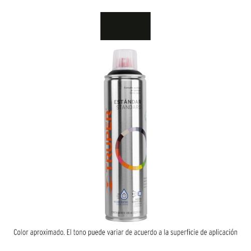 PINTURA EN AEROSOL NEGRO MATE BOTE ESBELTO 400 ml TRUPER