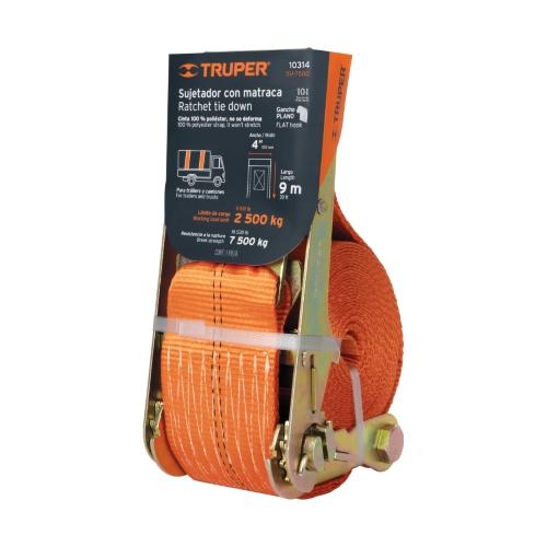 SUJETADOR C/MATRACA 7,500kg/9mx4 TRUPER