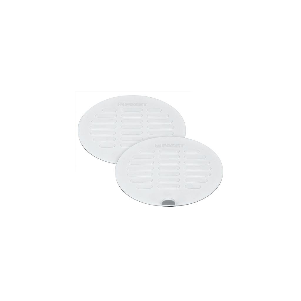 JUEGO DE 2 TAPAS PARA COLADERA DE 5" FOSET