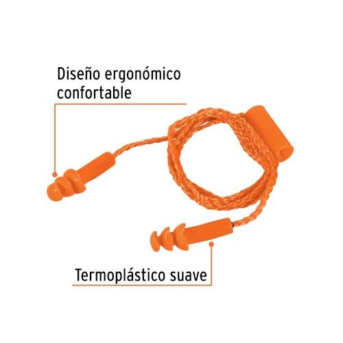 TAPON AUDITIVO TRIPLE BARRERA TRUPER