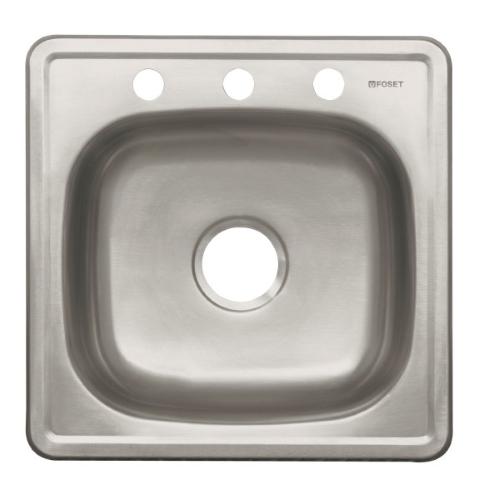 TARJA DE EMPOTRAR SENCILLA DE 48 X 48 cm FOSET BASIC