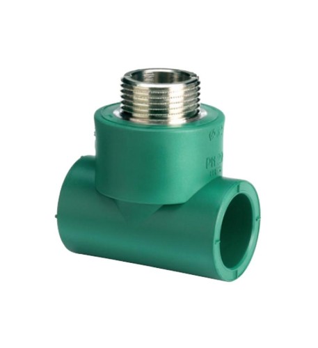 TEE 3/4(25MM) CON ROSC CENT MACH 1/2 P