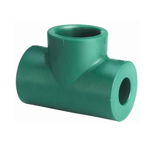 TEE REDUCIDA EXTREMA DE 25 mm X 20 mm X 20 mm (3/4" X 1/2" X 1/2") POLIPROPILENO