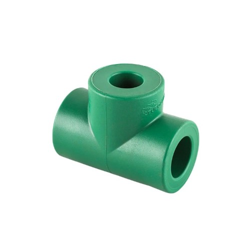 TEE REDUCIDA EXTREMA DE 25 mm X 20 mm X 25 mm (3/4" X 1/2" X 3/4") POLIPROPILENO