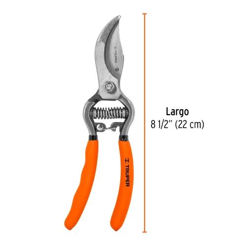 TIJERA FORJADA PARA PODA 8-1/2" PARA JARDINERIA TRUPER