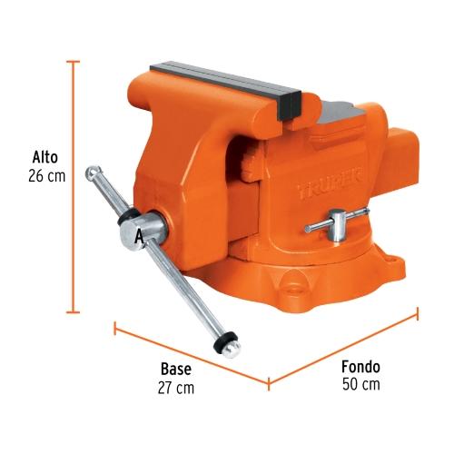TORNILLO DE BANCO 8 INDUSTRIAL TRUPER
