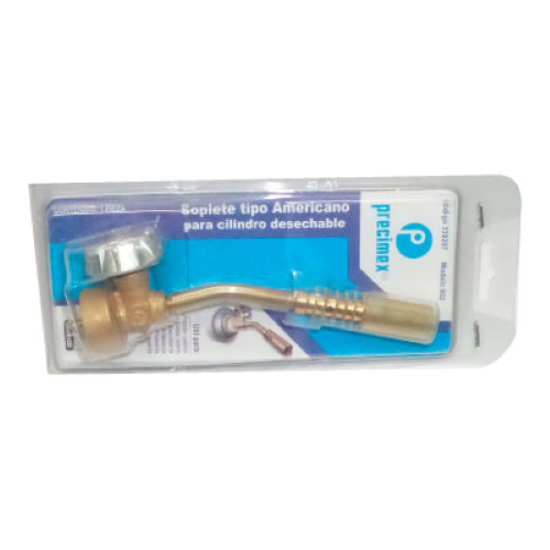 VALVULA SOPLETE PARA CILINDRO GAS 1/4 VUELTA IUSA