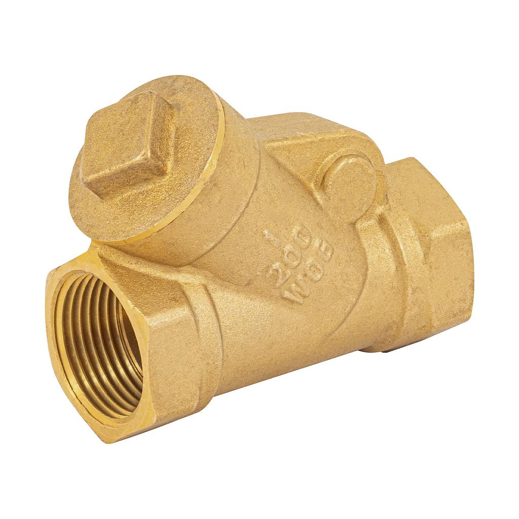 VALVULA CHECK DE LATON DE 1" FOSET