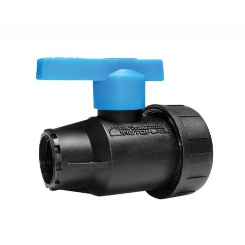 VALVULA ESFERA POLIET 1/2 ROTOPLAS