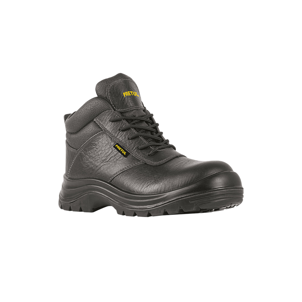BOTA DE SEGURIDAD NEGRA  #24  CASQUILLO DE COMPOSITE  PRETUL
