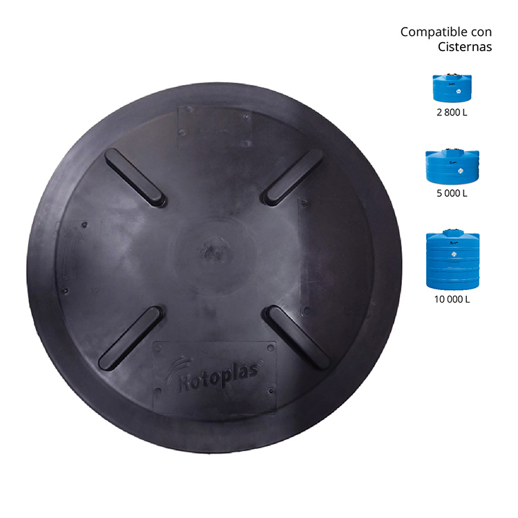 TAPA PARA CISTERNA ROTOPLAS