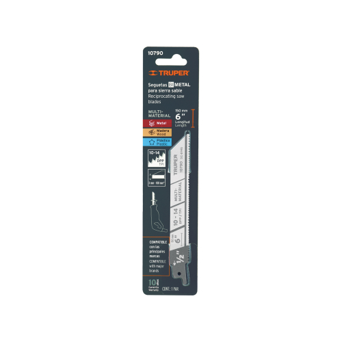 BLISTER CON 2 SEGUETAS SIERRA SABLE 6 10-14 DPP TRUPER