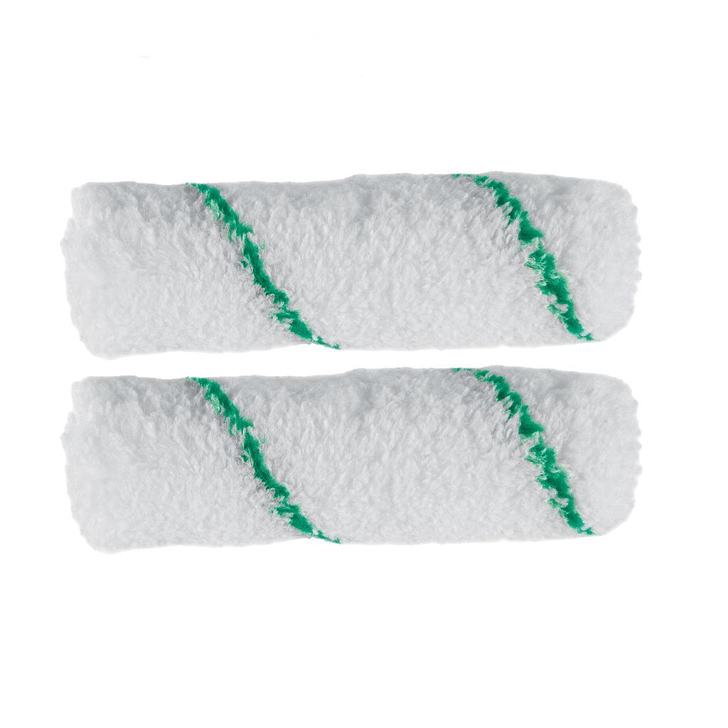 BOLSA C/2 FELPAS P/MINI RODILLO DE MICROFIBRA  4x3/8 TRUPER