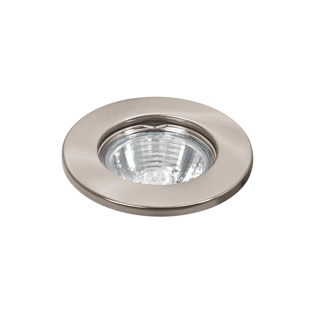 LUMINARIO REDONDO SATIN SPOT FIJO LAMPARA NO INCLUIDA VOLTECK