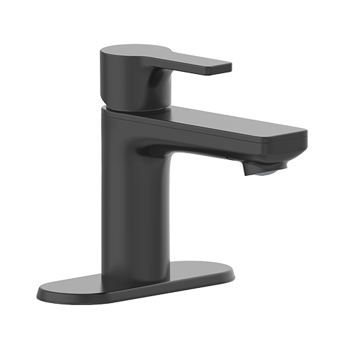 MONOMANDO PARA LAVABO NEGRO MATE COFLEX