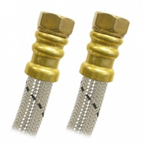 CONECTOR FLEXIBLE DE ACERO INOXIDABLE PARA BOILER 1/2" X 1/2" ROSCA INTERNA 40 cm COFLEX