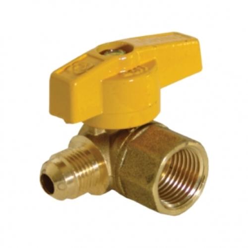LLAVE ANGULA DE CONTROL PARA GAS DE 1/2" ROSCA INTERNA X 3/8" FLARE COFLEX