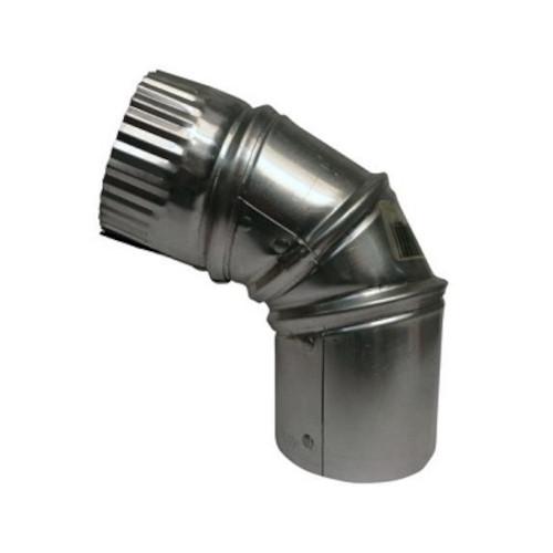CODO ALUMINIO AJUSTABLE 4 P/DUCTO