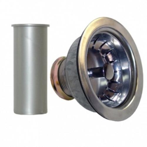 CONTRACANASTA ACERO INOXIDABLE CON TUBO DE PLASTICO PARA FREGADERO PLOMER COFLEX