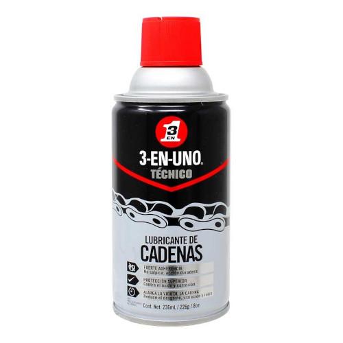 LUBRICANTE DE CADENAS 236 ml 3 EN UNO