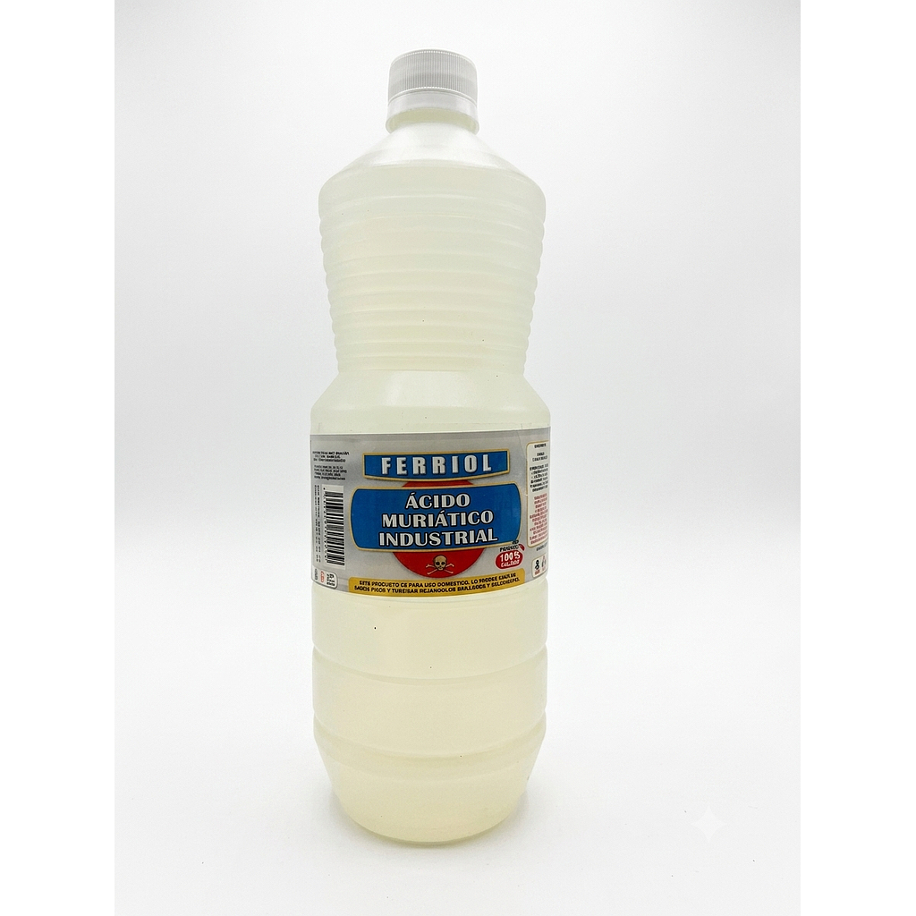 ACIDO INDUSTRIAL CLORHIDRICO 1 L FERRIOL