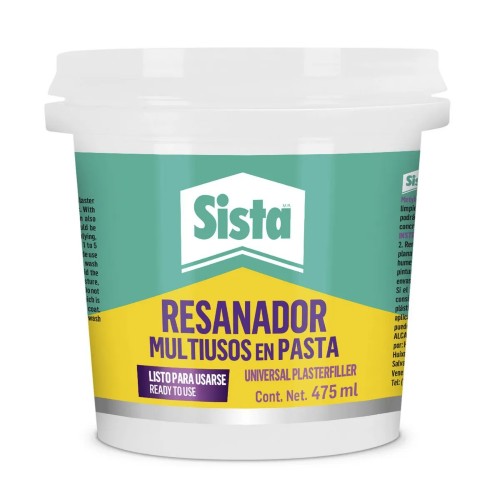 RESANADOR BLANCO MULTIUSOS EN PASTA 475 ml SISTA