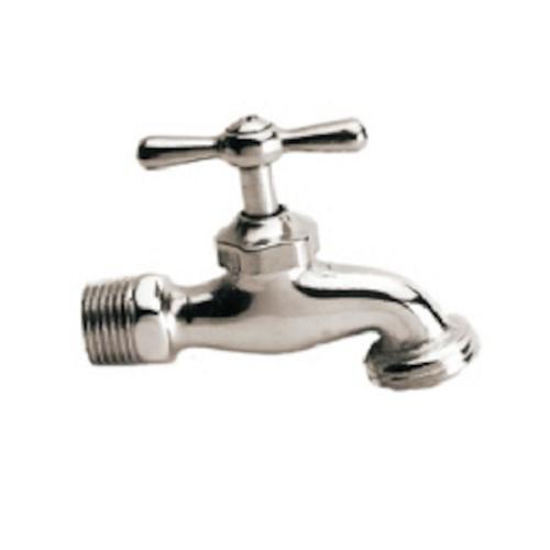 LLAVE DE NARIZ METALICA CROMADA CON ROSCA 1/2" 60703 EKON METALFLU