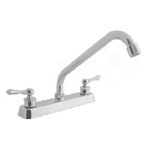 MEZCLADORA 8" FREGADERO PLASTICO ABS CUELLO ACERO INOXIDABLE MANERAL PALANCA 60435 EKON ultimos productos