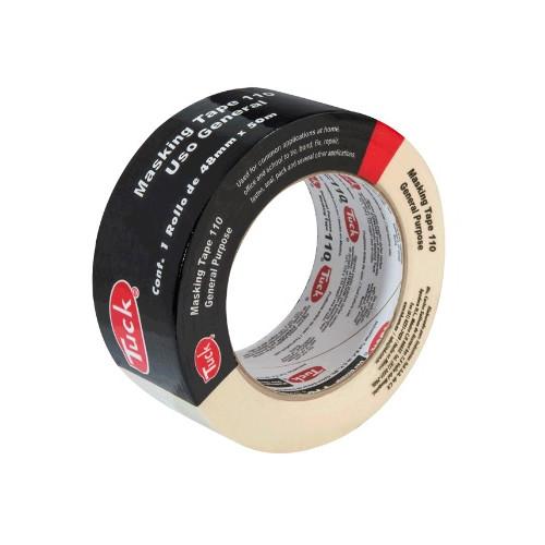 CINTA MASKING 48MMX50M TUCK TIPO 110 USO GENERAL EMPAQUE NEGRO