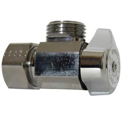 LLAVE ANGULAR DE CONTROL DE AGUA 1/4 DE 1/2" ANILLO DE COMPRESION X 1/2" ROSCA MACHO COFLEX