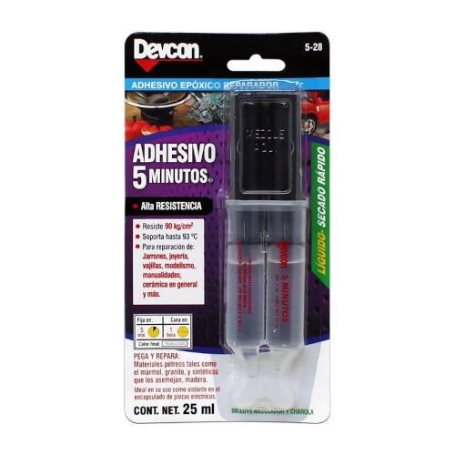 ADHESIVO JERINGA 25 ml SUPER 5 MINUTOS 5-28 DEVCON
