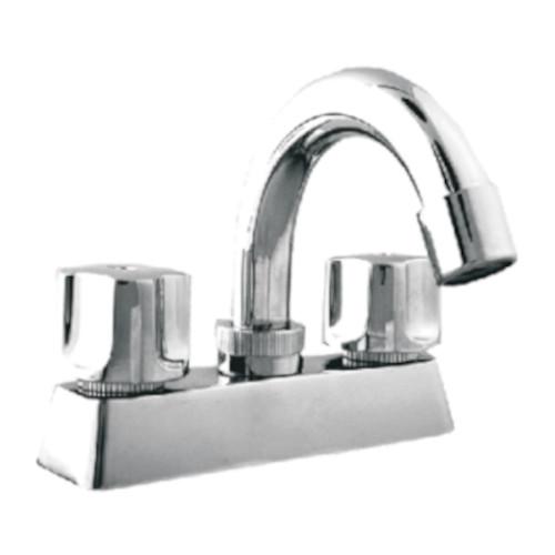 MEZCLADORA 4" PARA LAVABO PLASTICO ABS MANERAL ESTRELLA 60914 EKON